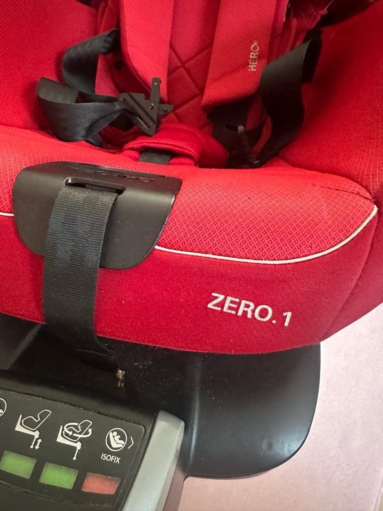 Recaro Zero 1 Oto Koltuk Kırmızı - 6