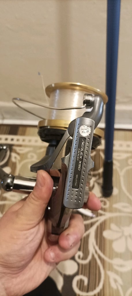 okuma azores Surf olta kamışı ve Shimano olta makinası - 15