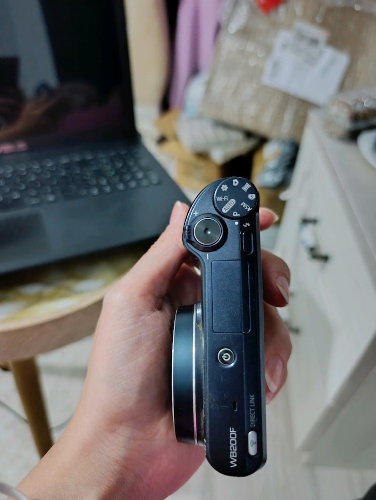 Samsung WB200F 18x Optik Zoom Wi-Fi Dijital Kamera - 2
