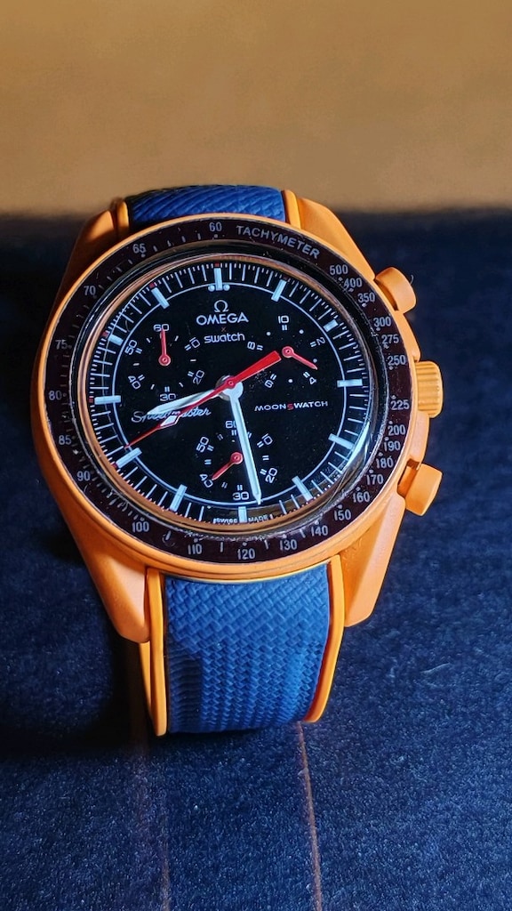 Saat OMEGA SPEEDMASTER SWATCH aktif gösterge - 6