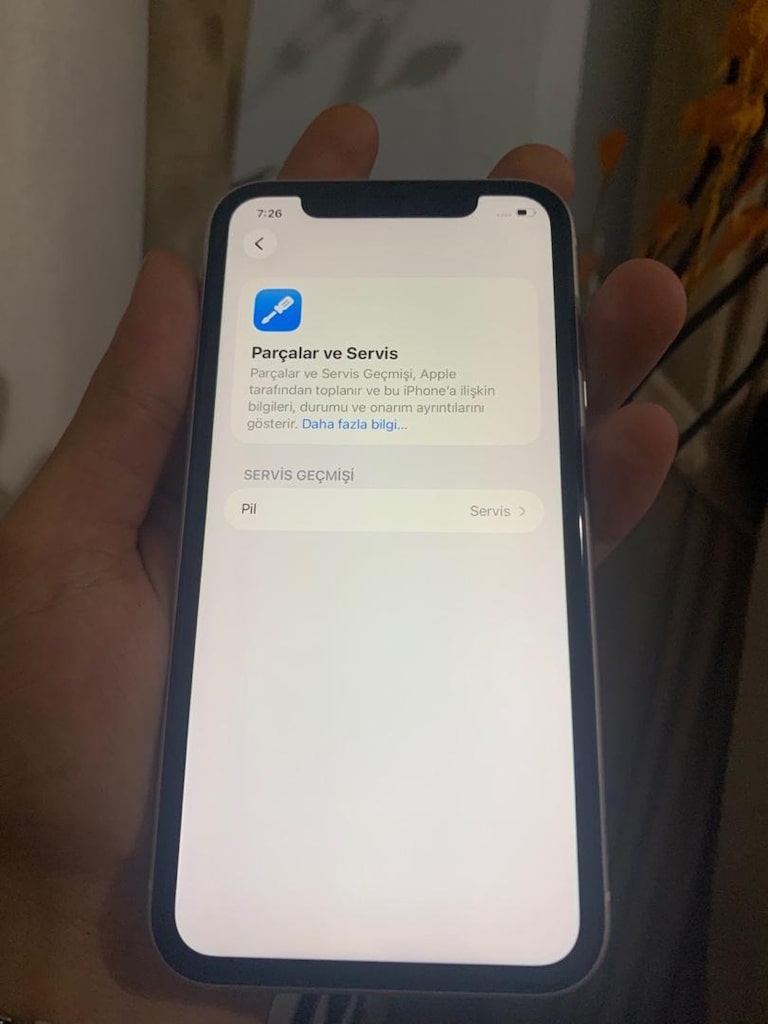 Yurtiçi 128GB HATASIZ ÇİZİKSİZ DEĞİŞENSİZ - 7