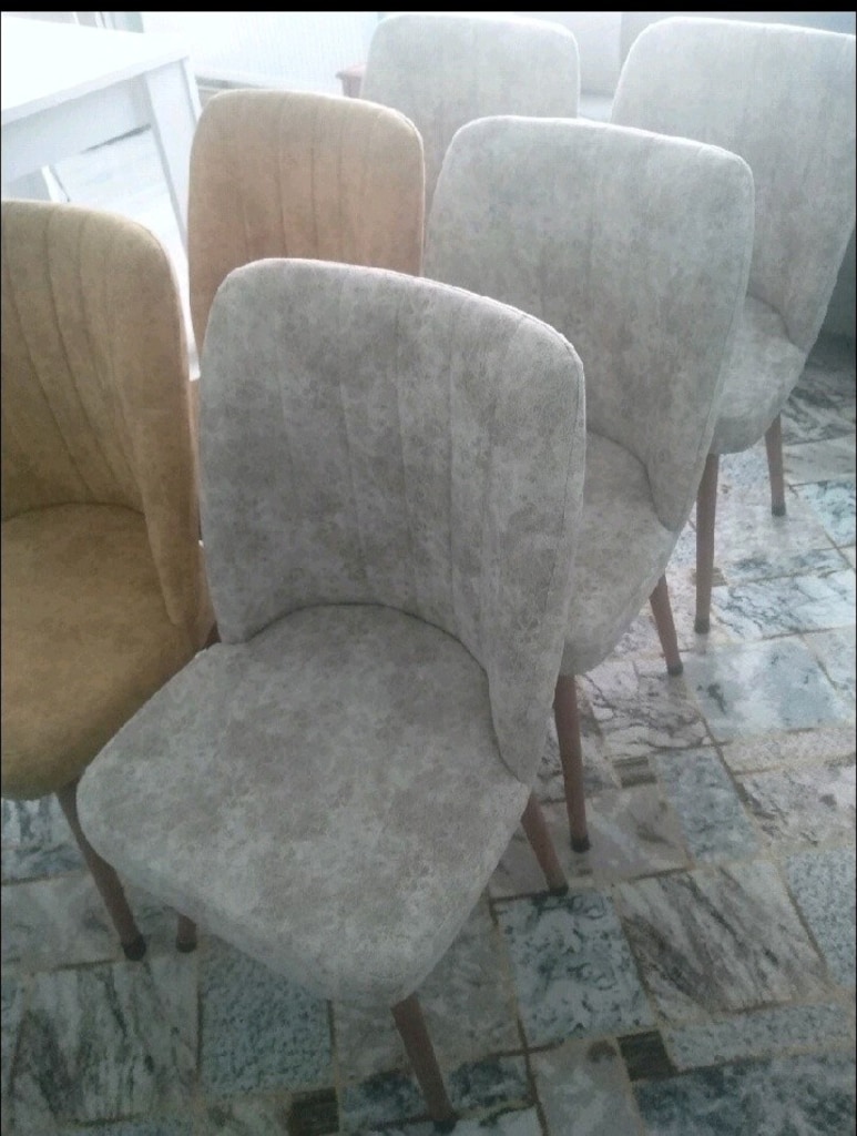 yemek masası sandalyeleri 6 adet - 3