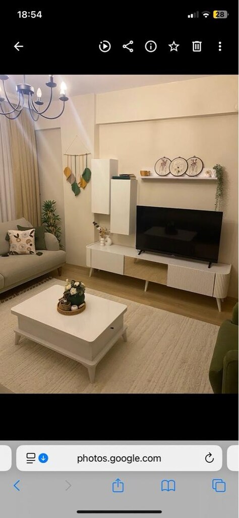şömineli tv ünitesi seti - 3
