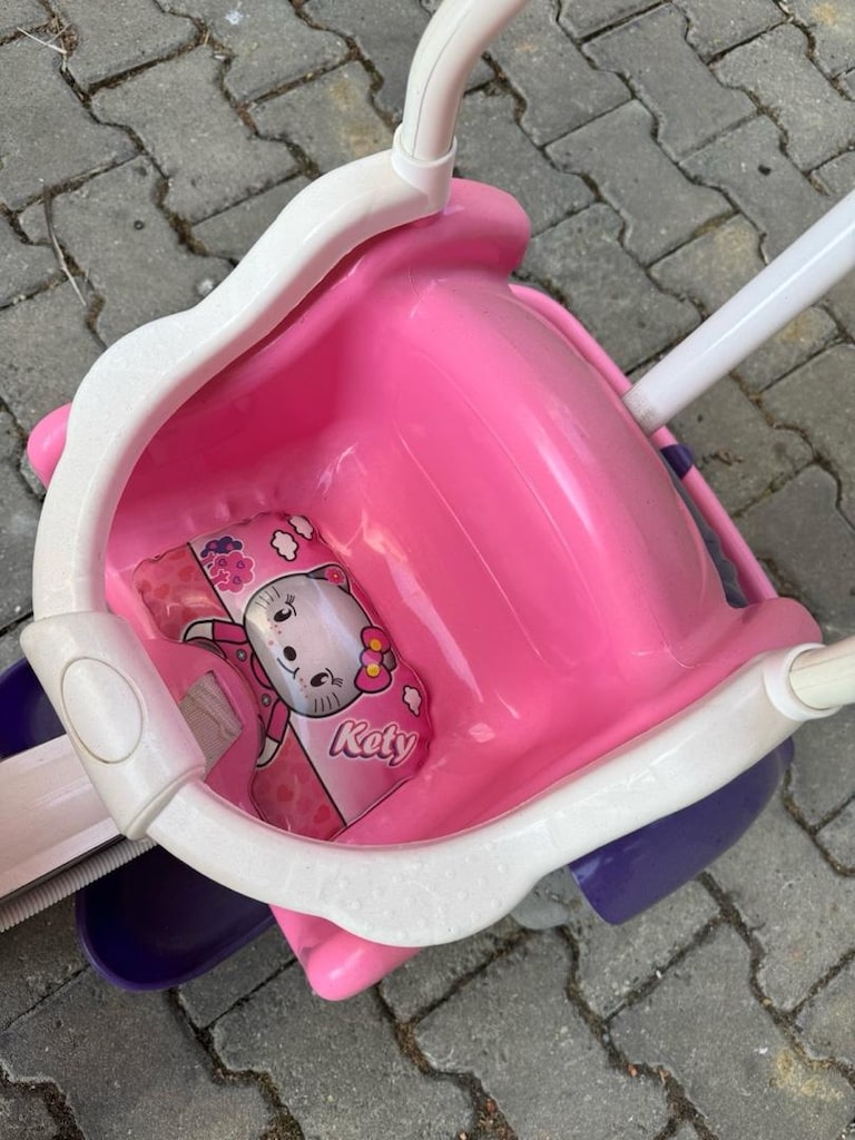 Pembe Hello Kitty Çocuk Bisikleti - 3