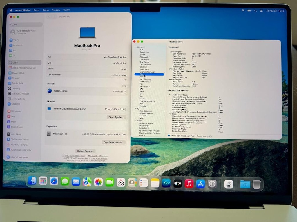 Apple MacBook Pro M1 16" 2021 16GB 512GB - 6