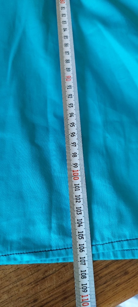 ELBISE SİFİR SANDİKTAN TURKUAZ MAVİ POPLIN TERZI ISI 38 BEDEN UYGUN - 8