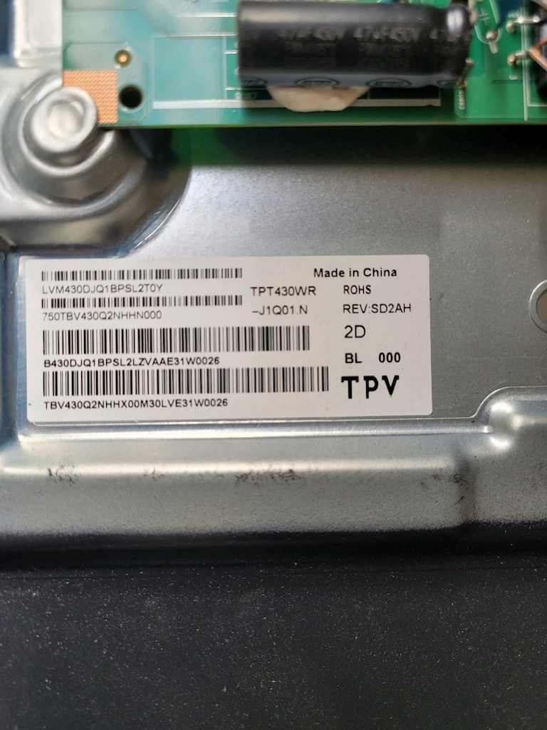 Philips 43PUS7607/02 anakart - 3
