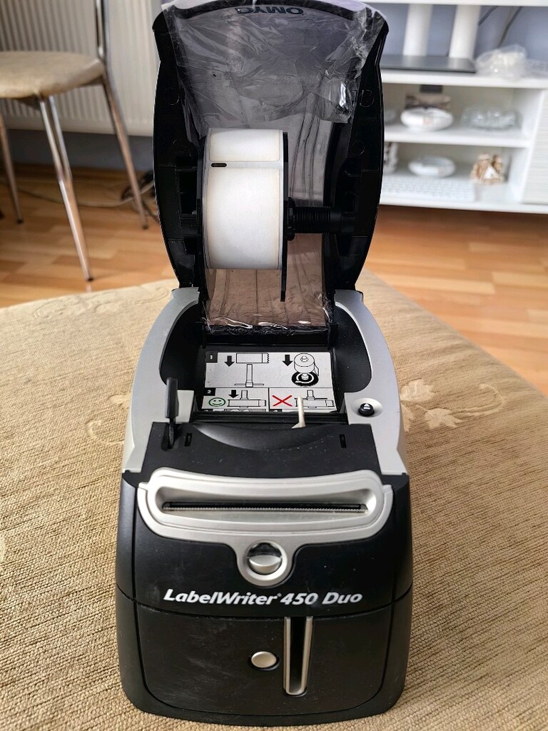 DYMO LabelWriter 450 Duo barkod karekod yazıcı jaletini üzerinde - 2