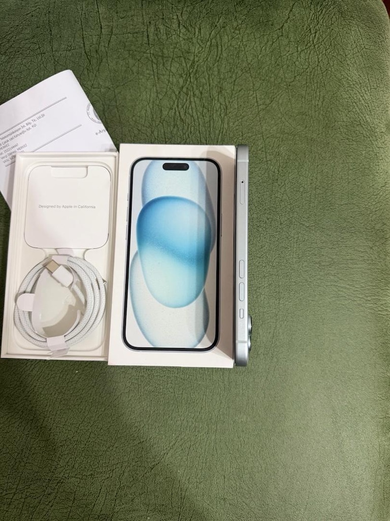iphone 15 (21 ay garantili pil 100) - 5