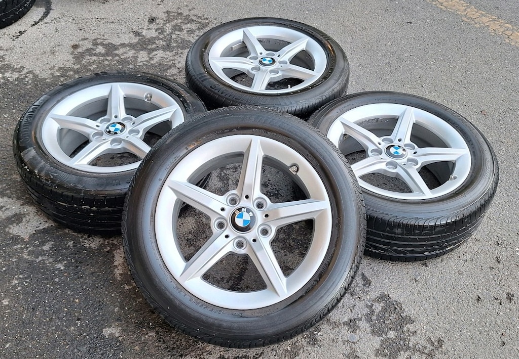 205 55 16 ORJİNAL BMW JANT LASTİK TAKIMI BMW TRANSPORTER TRAFİK İNSİNG - 5