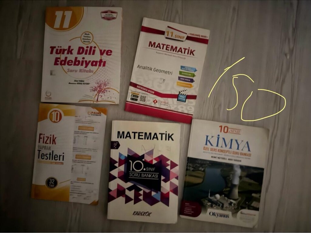 SIFIR+AZ KULLANILMIŞ TEST KİTAPLARI+İNGİLİZCE OKUMA KİTABI - 11