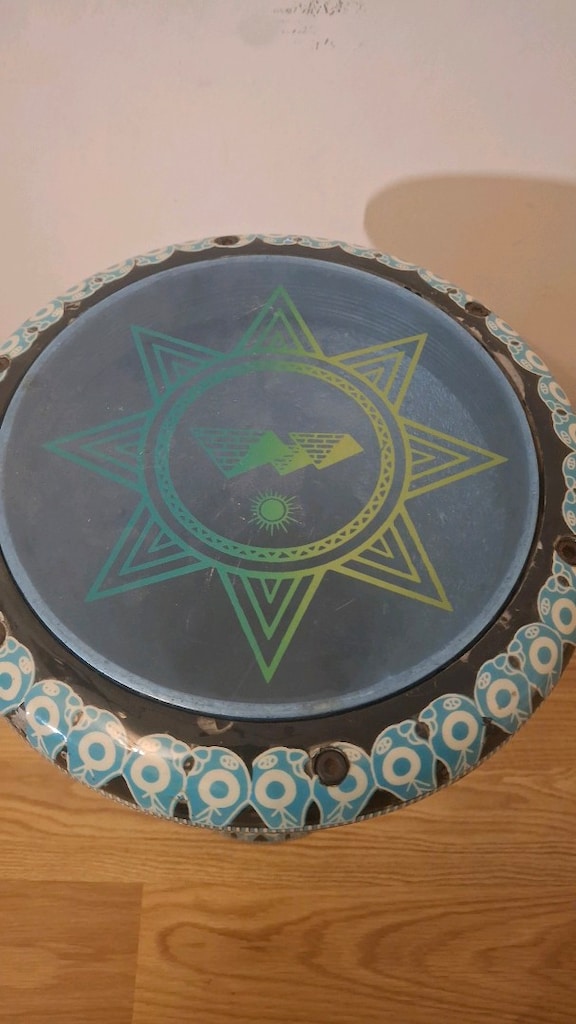 Mısır Motifli Döküm Darbuka -Temiz / Sıkıntısız - 3