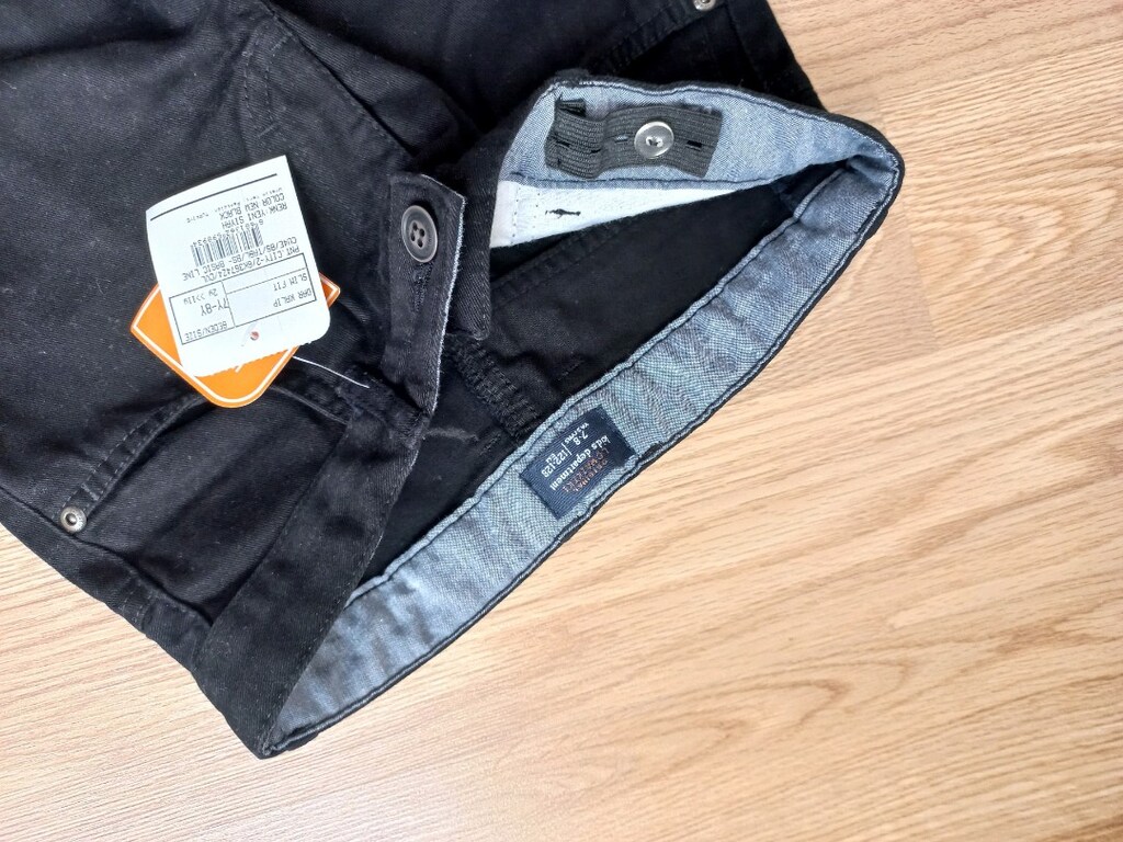 7/8 YAŞ LCWAİKİKİ SİYAH KOT PANTALON - 3
