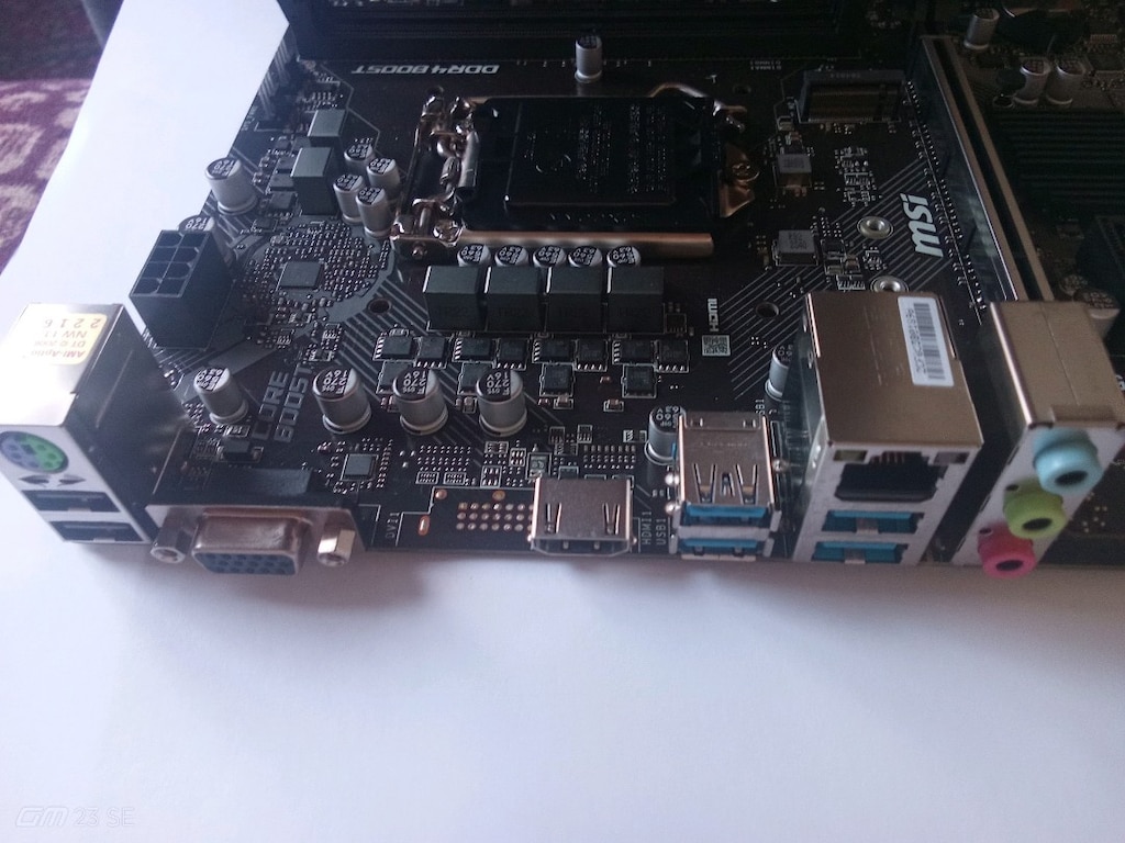 Msi B365M Pro VH DDR4 Anakart Sıfır - 5