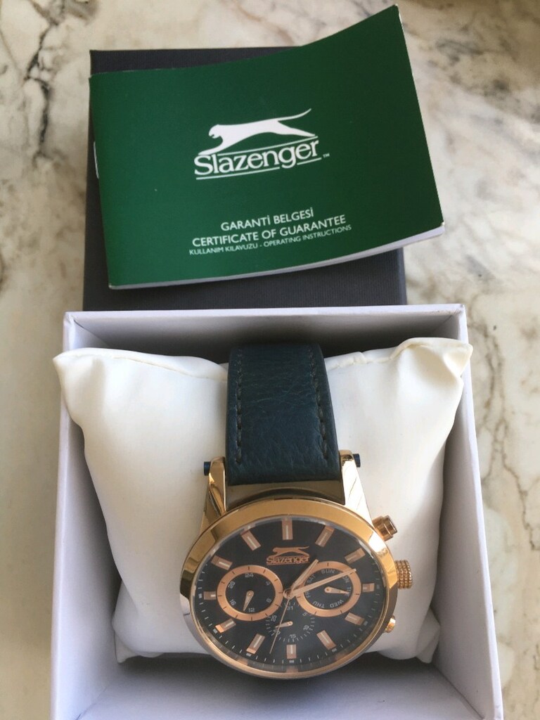 Slazenger erkek saat 2 yıl garantili - 4