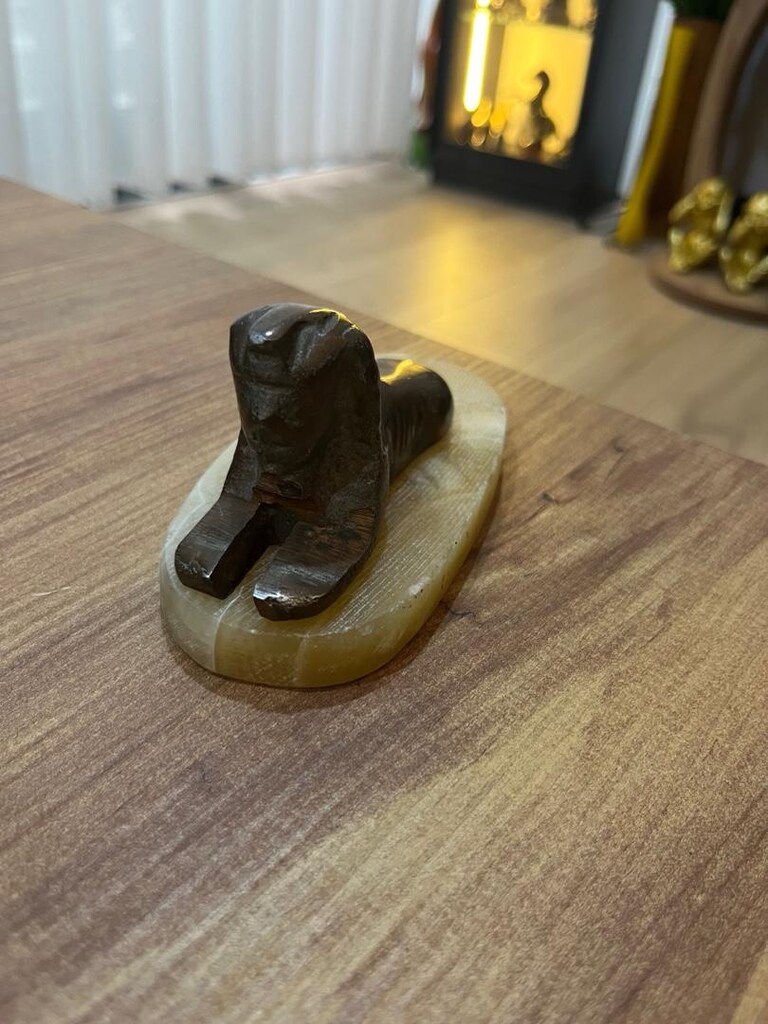 mısır esintili vintage SFENKS figürü - 6