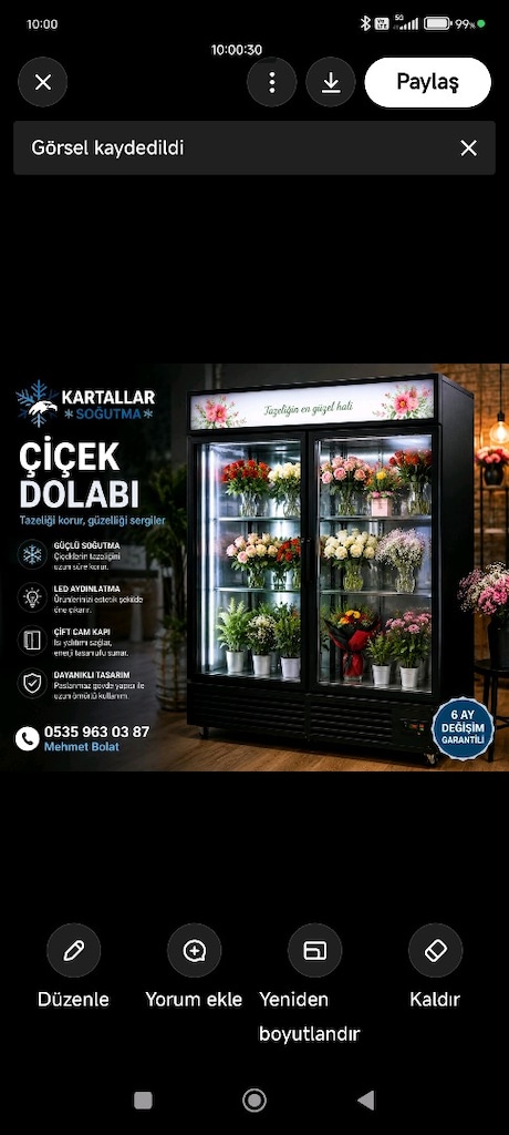 bakkal dolabı market dolabı içecek dolabı ayran dolabı - 13