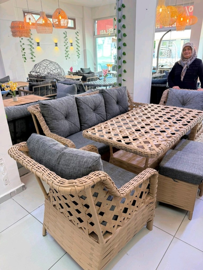 rattan bahce takımlarında şok kampanya - 5