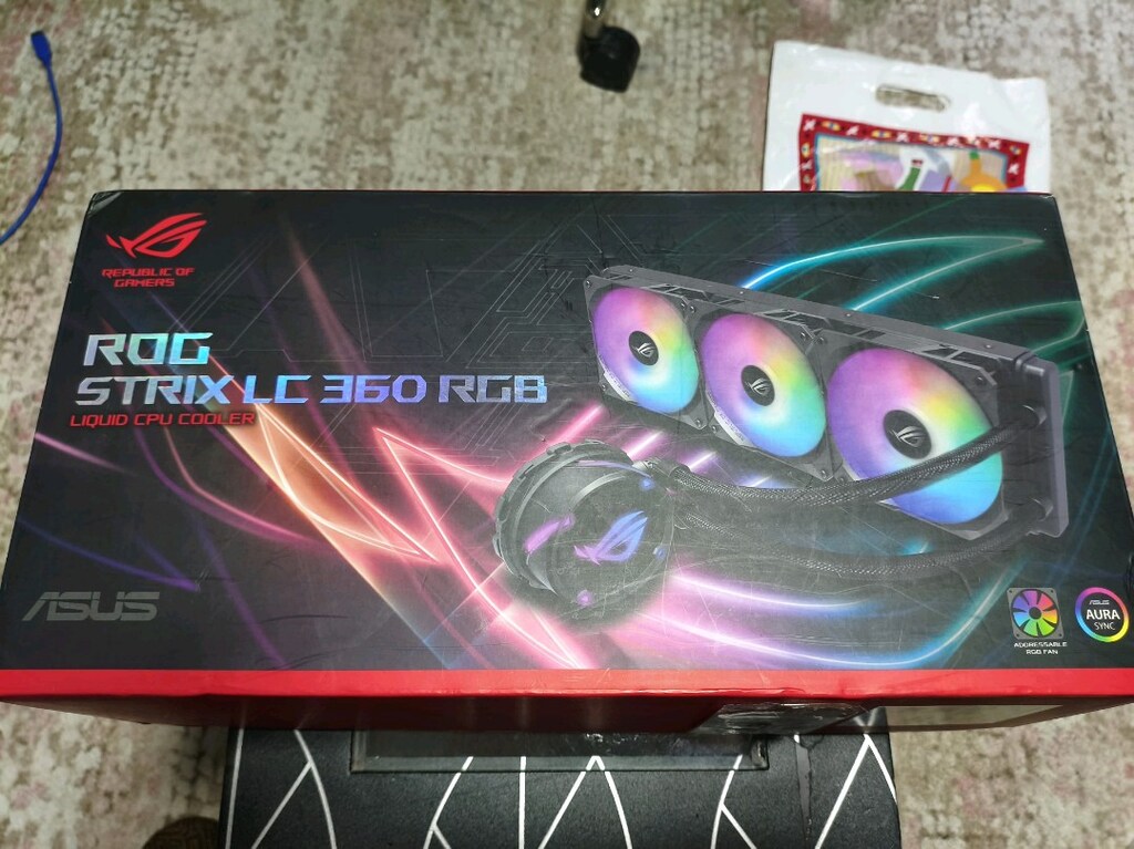 Asus rog STRİX LC 360 RGB sıvı soğutma - 3