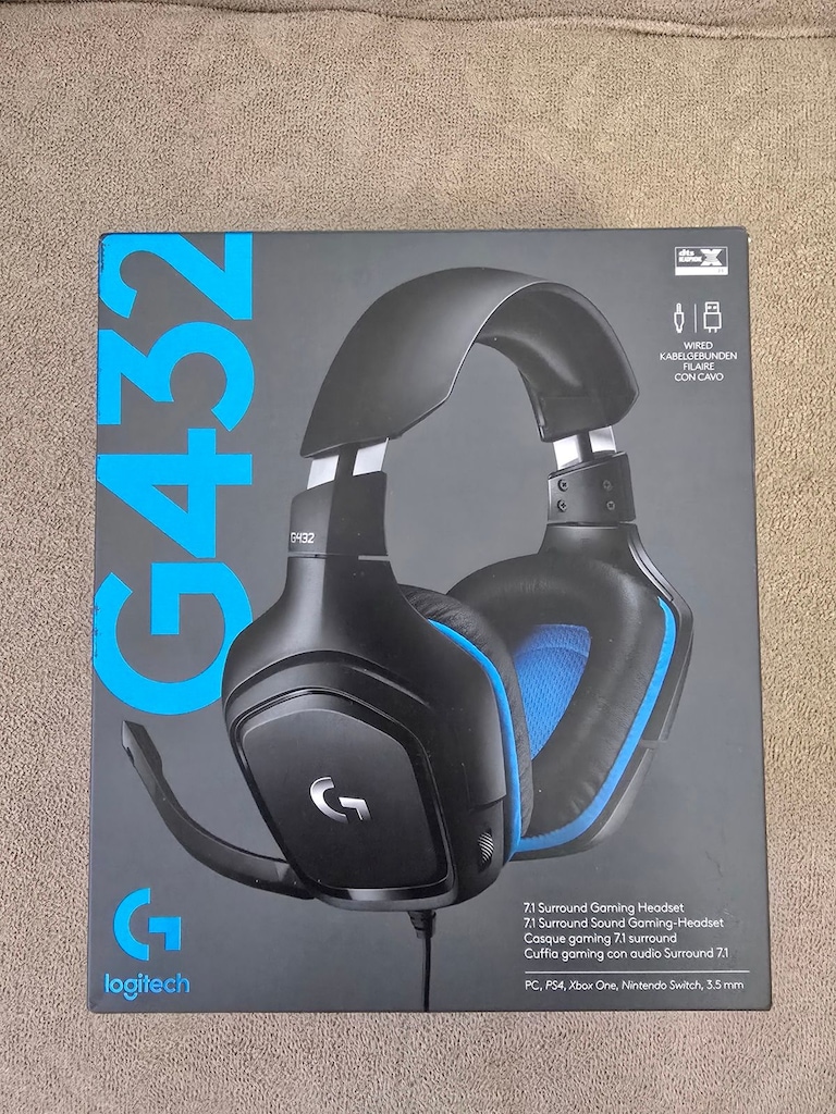 Garantili & Kutulu Logitech G432 - Çok Az Kullanıldı - 2