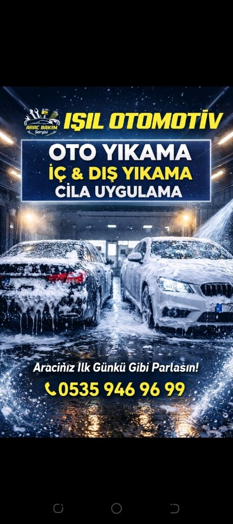 oto yıkama ışıl otomotiv ışıl oto Bursa iç dış yıkama cila uygulama - 10