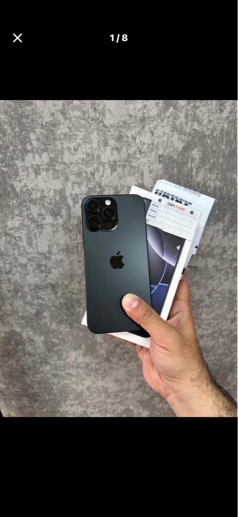 iPhone 16 pro max yurtiçi kutulu faturalı 9 ay garantili pil 91 - 3
