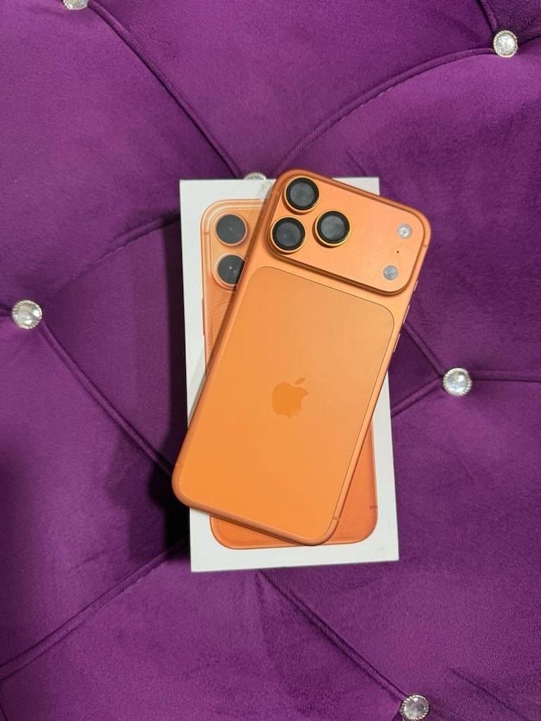 İPHONE 17 PRO MAX 256 TURUNCU PİL 92 HERŞEYİ ORJİNAL ÇİFT FİZİKSEL - 2