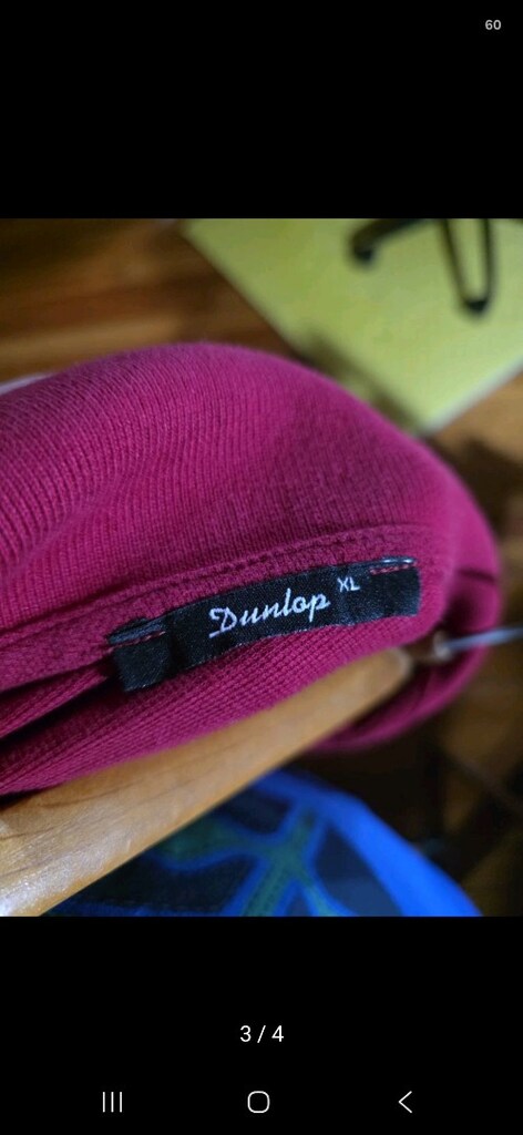 Dunlop Bordo Polo Yaka Tişört - 3