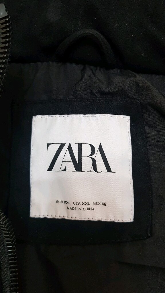 Zara XXL süet kapişonlu erkek mont - 2