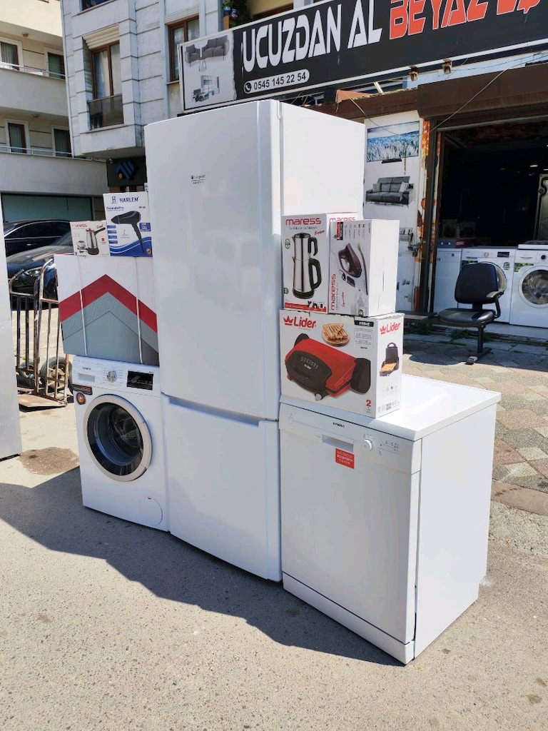 beyaz eşya set buzdolabı çamaşır makinesi vs - 6