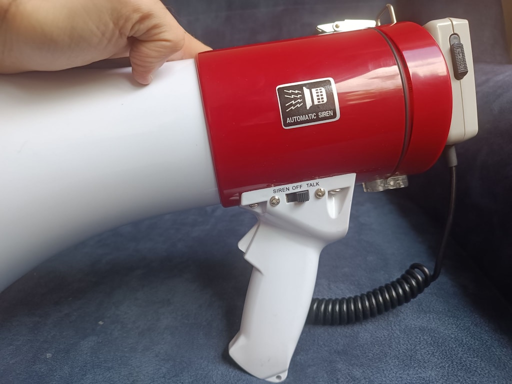 Magicvoice 25W Mikrofonlu ve Sirenli Megafon (SD-10SH-B) - 5