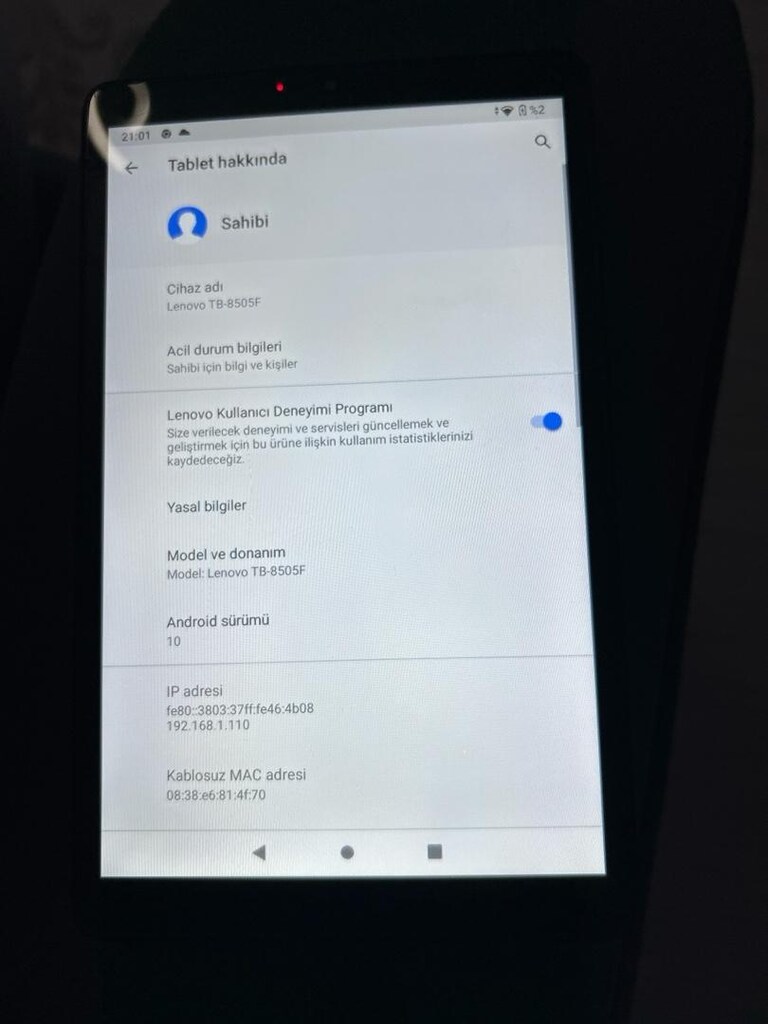 SATILIK LENOVO TABLET - 3