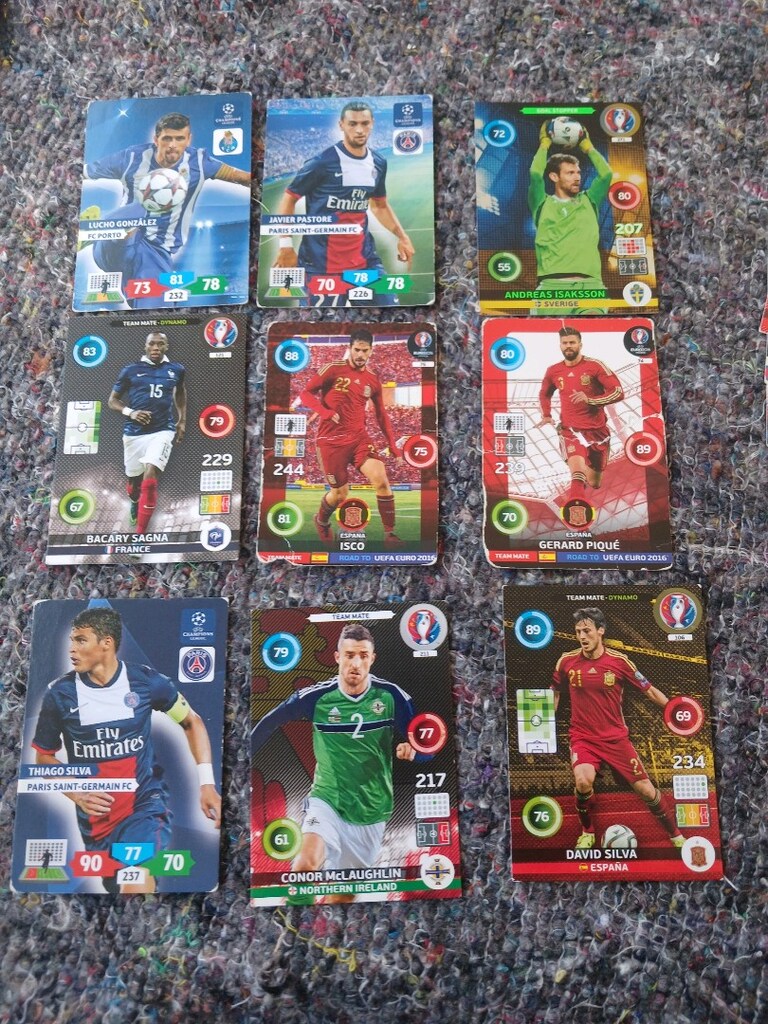 futbolcu kartları - 3