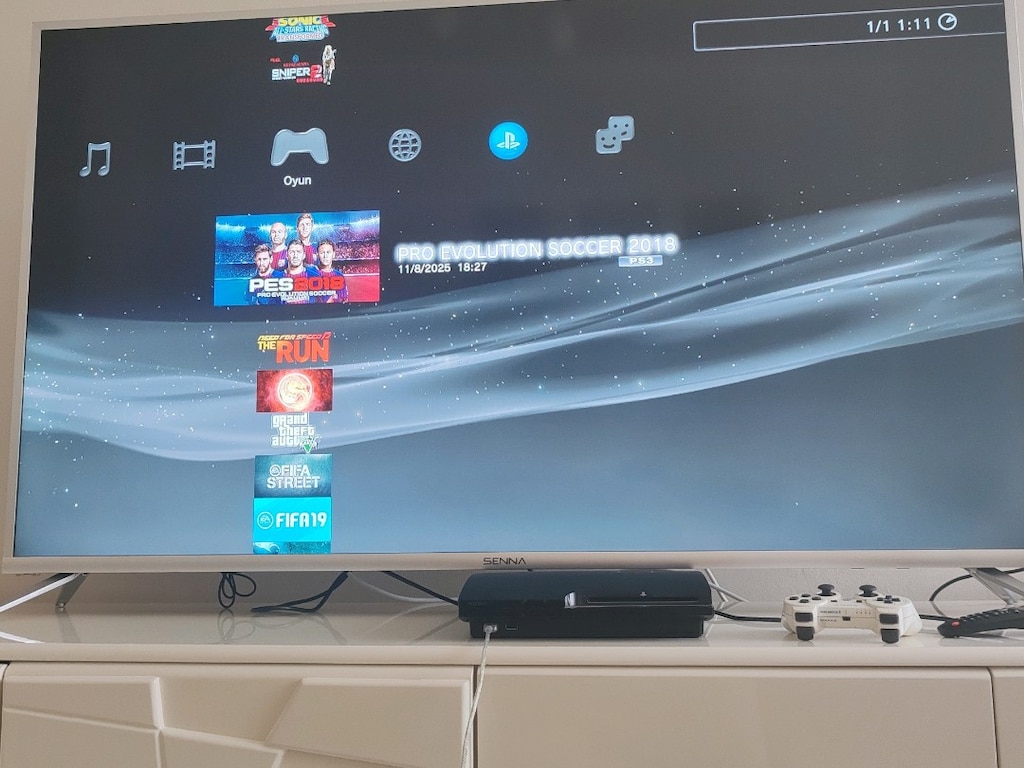 PS3 slim kasa 30/35 oyun var - 6