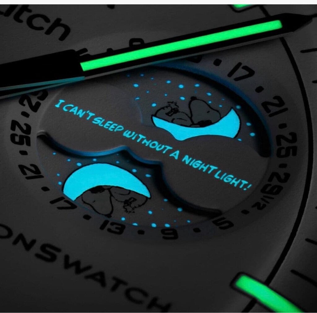 OMEGA & SWATCH özel seri Snoppy - 10