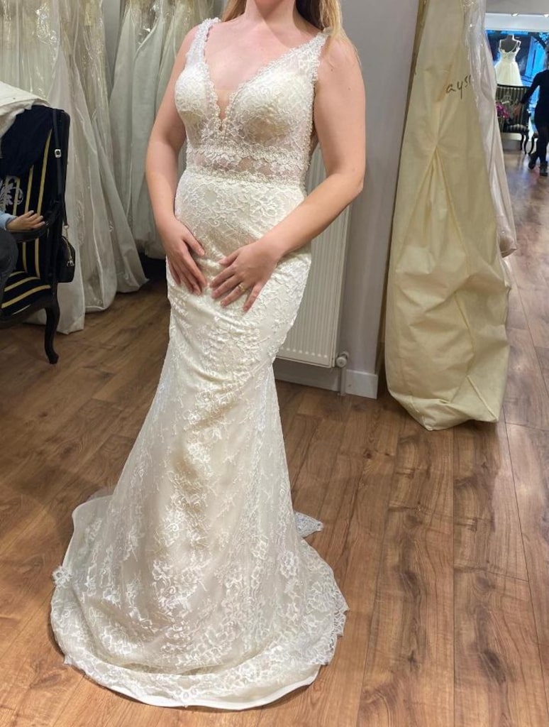 Aysira Balık Model – Peplumlu / İki Farklı Kullanımlı Gelinlik