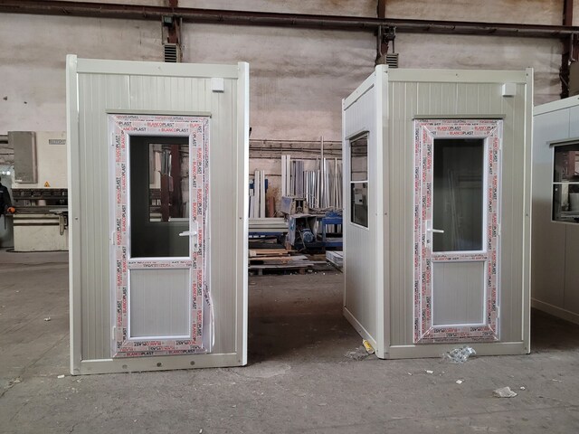 KABİNKONTEYNER YAPI KAMPANYA 130X130 GÜVENLİK KABİNİ BEKÇİ KULÜBESİ