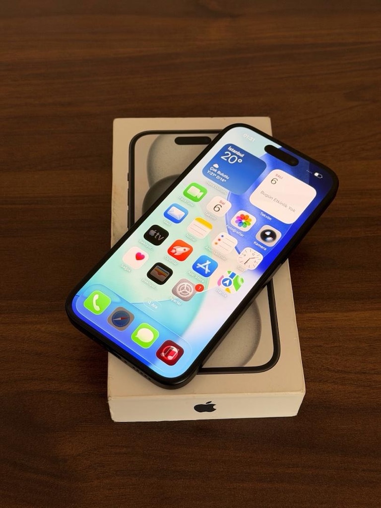 APPLE İPHONE 15 16 AY GARANTİLİ SIFIR GİBİ FULL EKSİKSİZ - 6