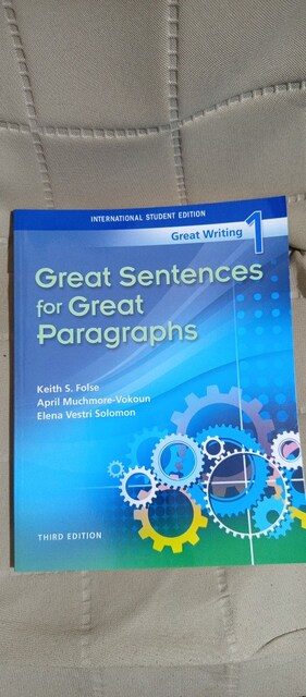 Great Sentences for Great Paragraphs