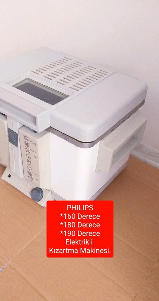 PHILIPS*160 Derece*180 Derece*190 DereceElektrikli Kızartma Makinesi. - 3