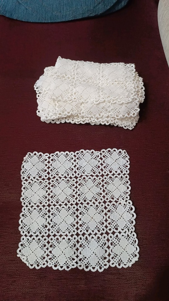 özel el emeği dantel pike 16 adet