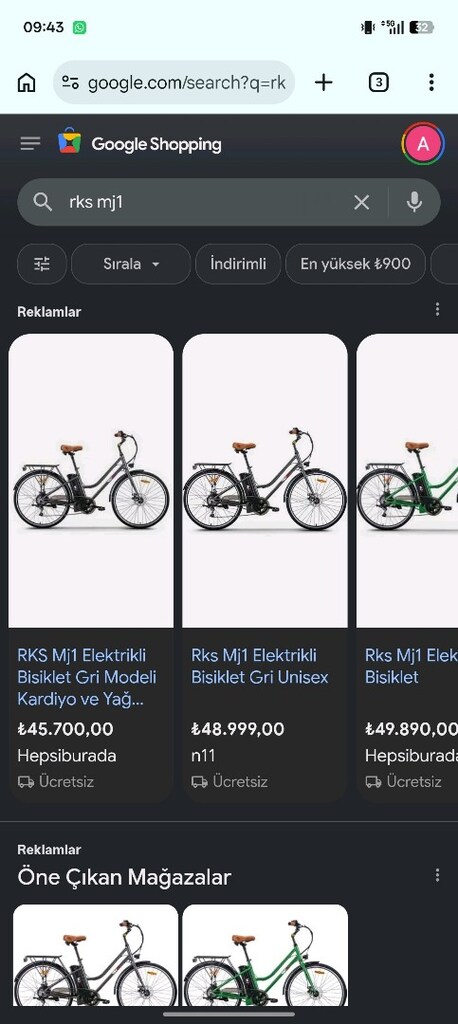 rks mj1 (60km menzil) elektrikli bisiklet takas olur - 2