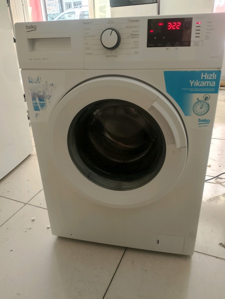 8 kilo a+++ Beko çamaşır makinesi nakliye kurulum dağil sorunsuz - 6