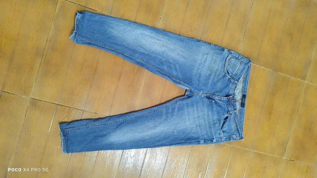 #Lufian jeans pantolon..Belden az daraltılmıştır.Eni çekilince 45 - 2