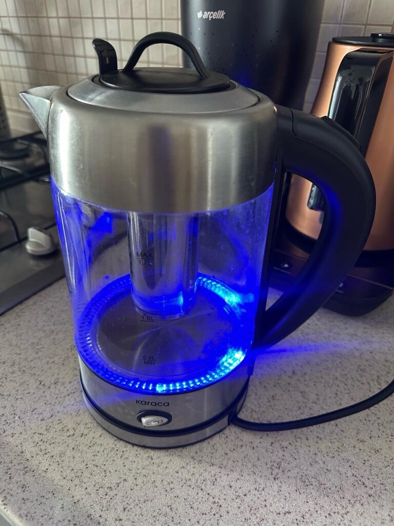 KARACA CAM INOX SU ISITICI KETTLE & BİTKİ ÇAYI MAKİNESİ - 3
