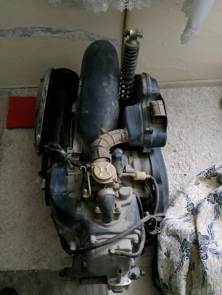 MONDIAL REVIVAL 80 CC KOMPLE KELLE MOTOR - 4