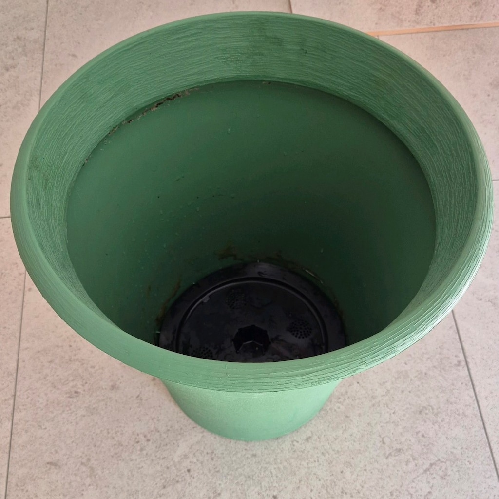 38 Cm 25 Litre Plastik Çiçek Saksı Drenaj Izgaralı 2 Adet - 3