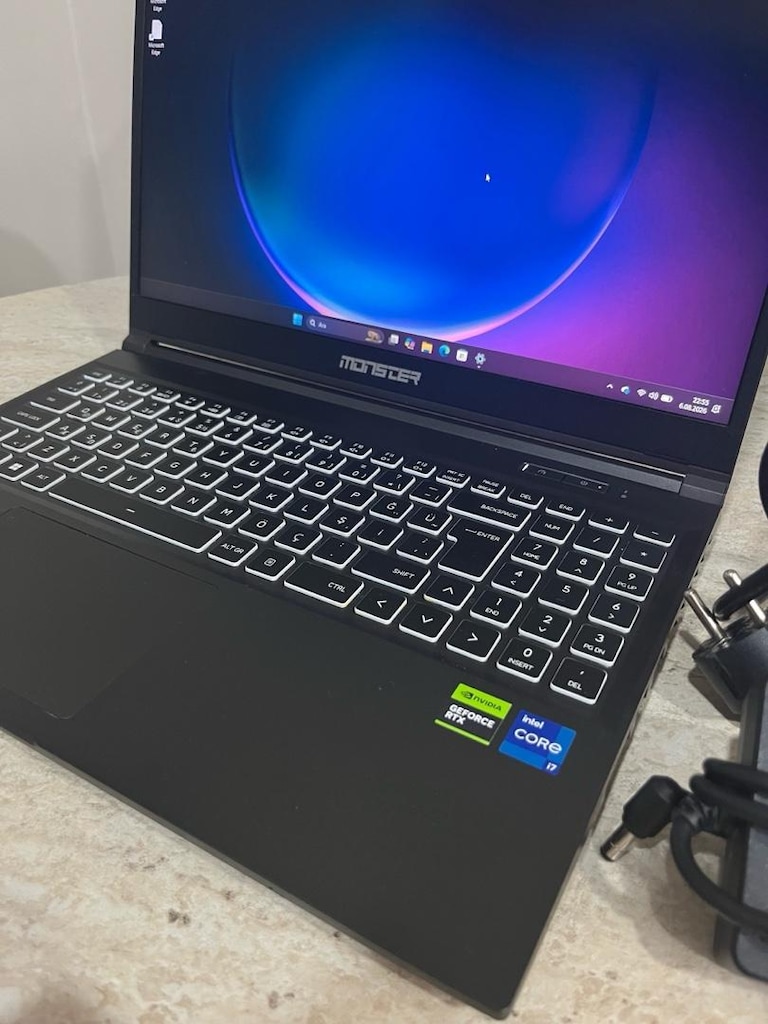 Monster Abra A5 v20.3.2 TAKASLI (i7 13700h rtx4050 32gbRam) - 3