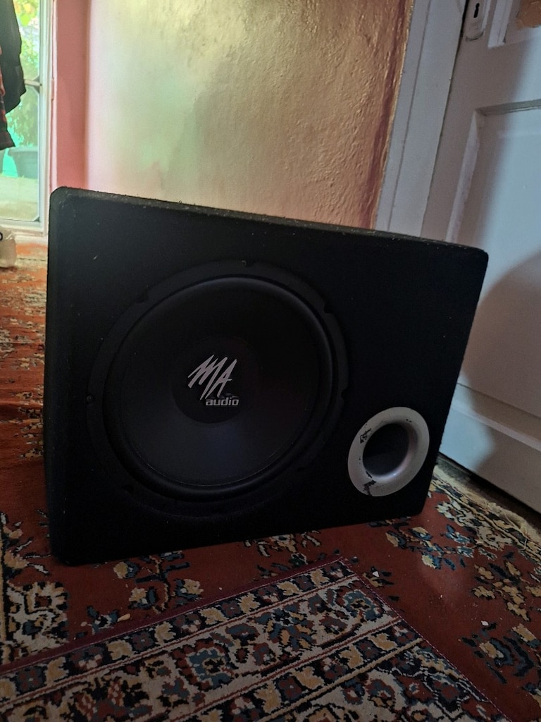 MA Audio Kabinli Subwoofer – Çalışır Durumda - 2