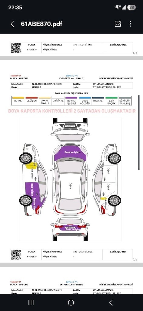 Symbol 1.5 dCi Sahibinden BAKIMLI - 18